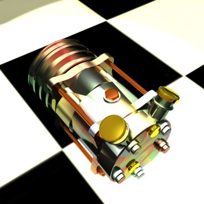 Custom Automotive Airconditioning Compressor
